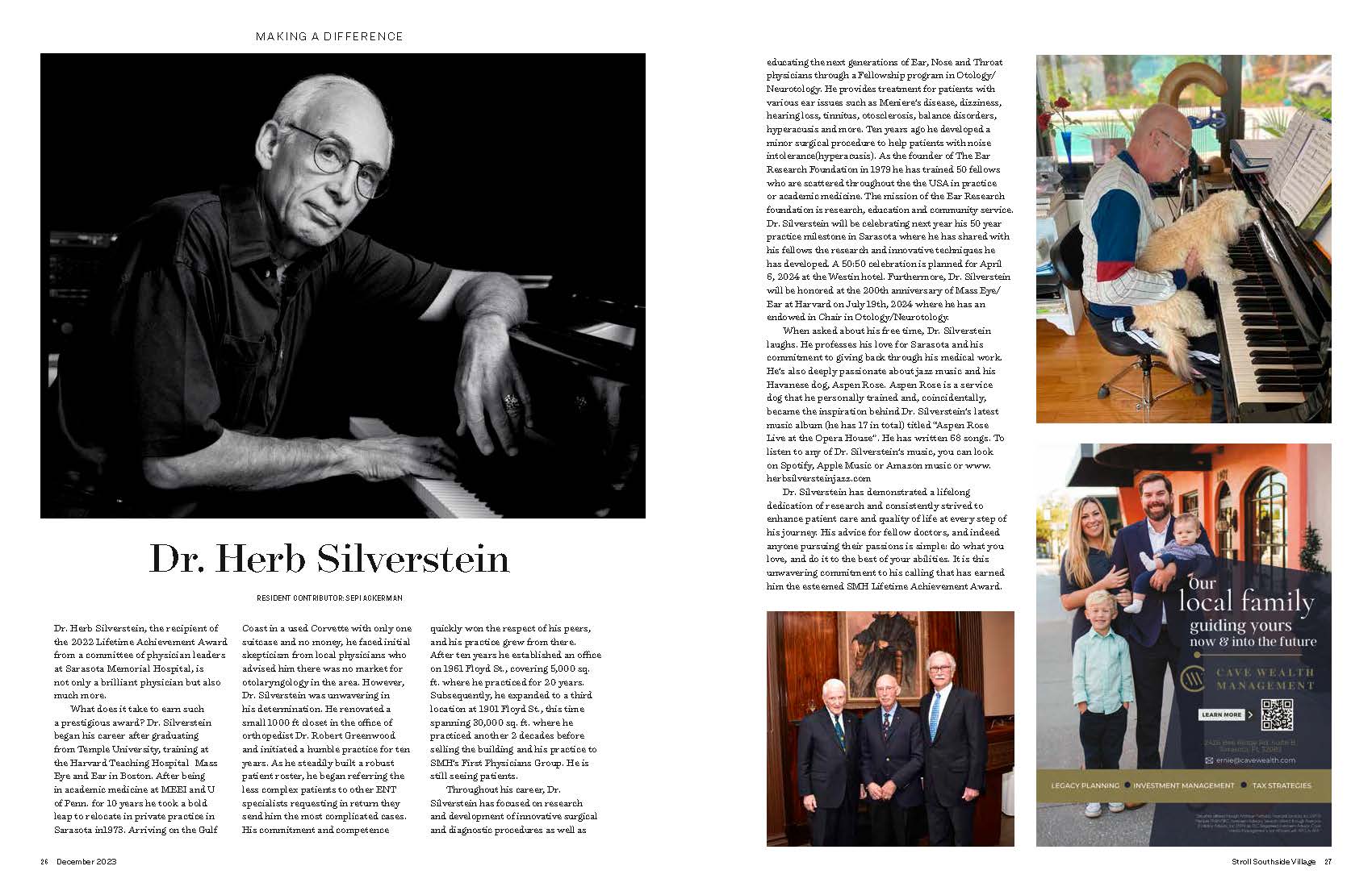 Making A Difference - Dr. Herb Silverstein-2